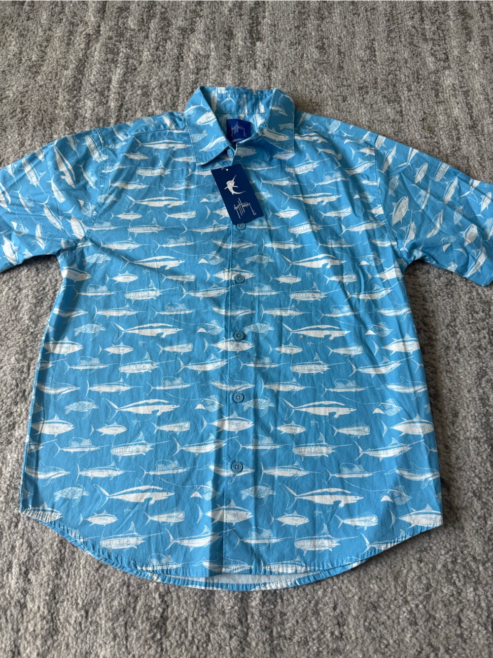Guy Harvey Performance Fishing Shirt Mens